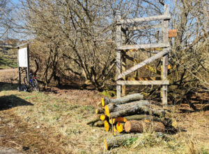 Lebensturm Material liegt bereit